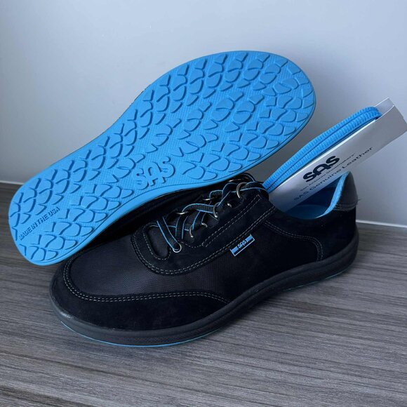 SAS Sporty Women's Lace Up Tennis Shoes Size 7 M $175 in Black - Picture 5 of 10